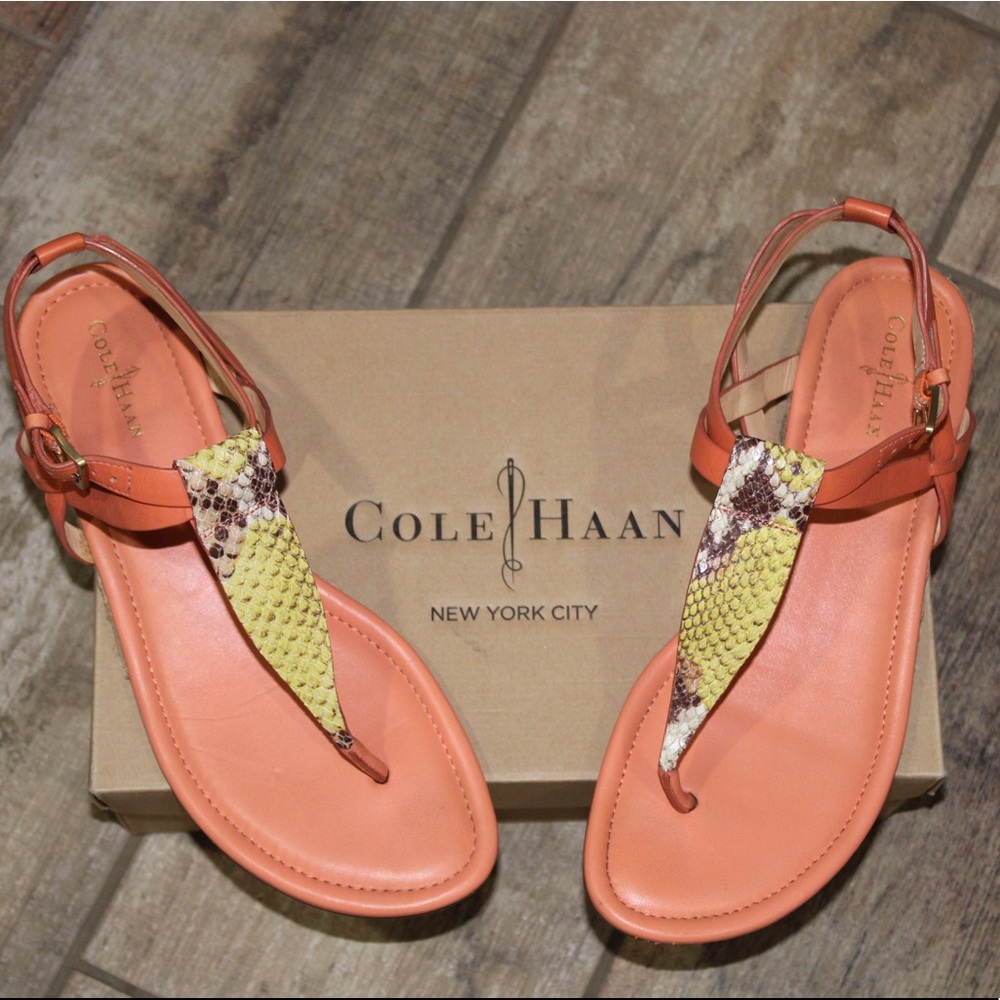 Cole Haan Python Grove Sandal - Picture 3 of 6